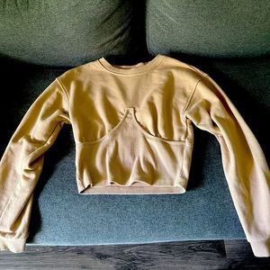 Crop top sweater